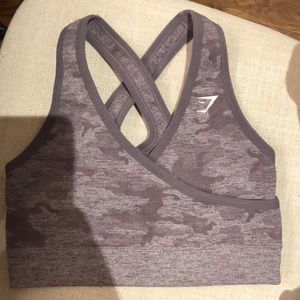 Gymshark camo bra